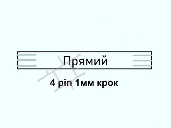 Шлейф до тачпаду Cable Touchpad 4PIN-1S-156MM